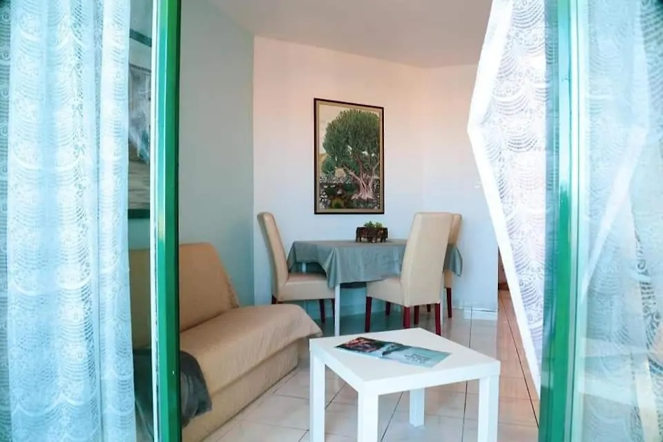 Apartment In Kali With Sea View, Balcony, Air Conditioning, Wi-Fi