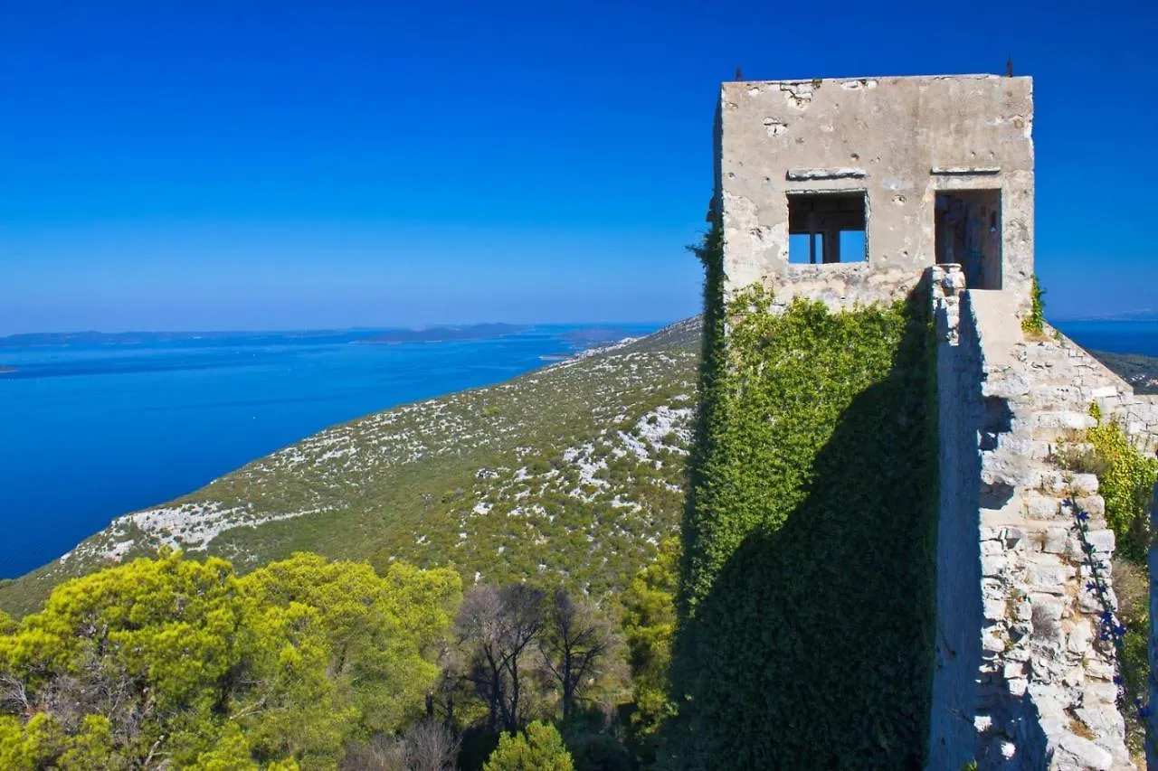 Apartment In Kali With Sea View, Balcony, Air Conditioning, Wi-Fi קרואטיה